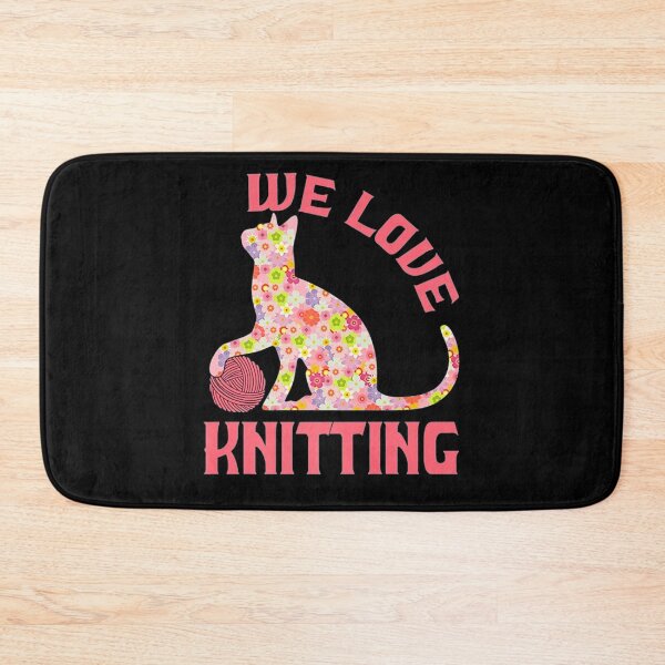 Item preview, "We Love Knitting" Funny Knitting Lover T-Shirt designed and sold by spolayastore.