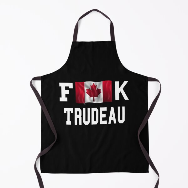 Item preview, Anti Trudeau F Canada Flag K Justen Trudeau designed and sold by 1970Russell.
