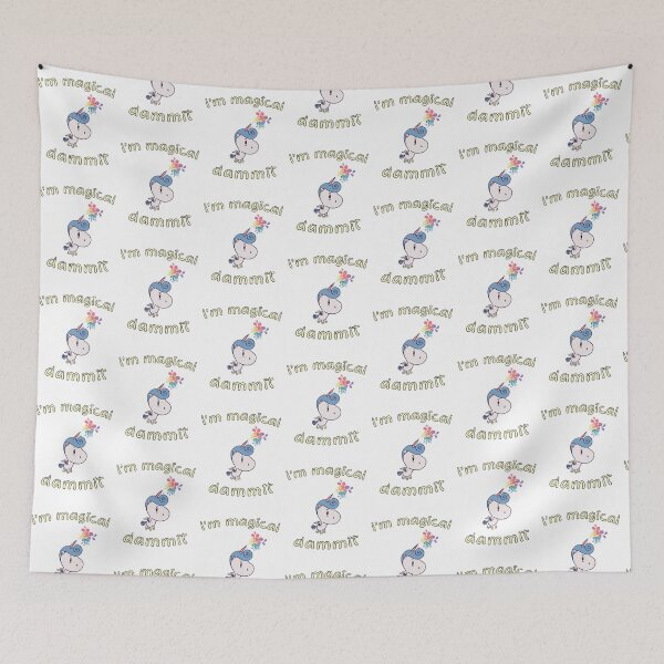 Item preview, Because I'm Magical Unicorn Pegasus Cartoon Funny Tshirt designed and sold by PixiesPlace.