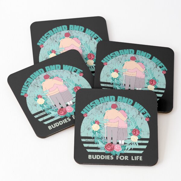 Item preview, Husband And Wife Buddies For Life designed and sold by Aymanerachif.