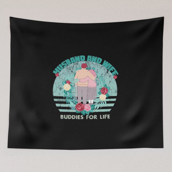 Item preview, Husband And Wife Buddies For Life designed and sold by Aymanerachif.