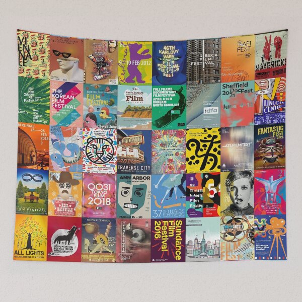 Item preview, Film Festivals designed and sold by Montage-Madness.