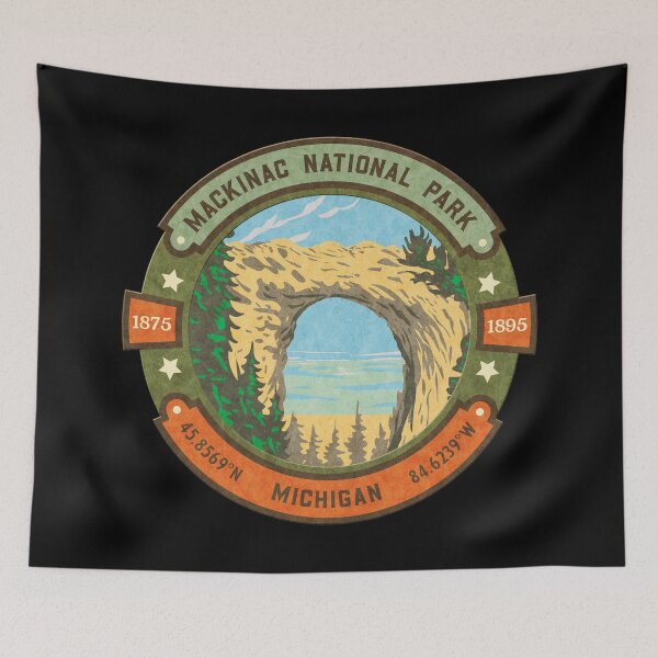 Item preview, Mackinac National Park Michigan designed and sold by JordanHolmes.