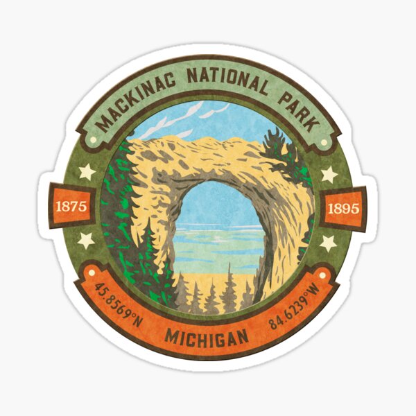 Item preview, Mackinac National Park Michigan designed and sold by JordanHolmes.