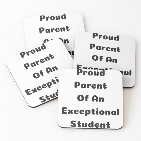 Item preview, Proud Parent Of An Exceptional Student Family Life Statement designed and sold by Craftynistia.