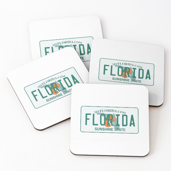 Item preview, Florida License Plate designed and sold by Avery Brown Design.