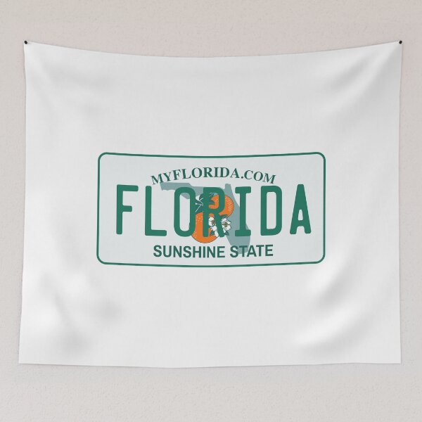 Item preview, Florida License Plate designed and sold by Avery Brown Design.