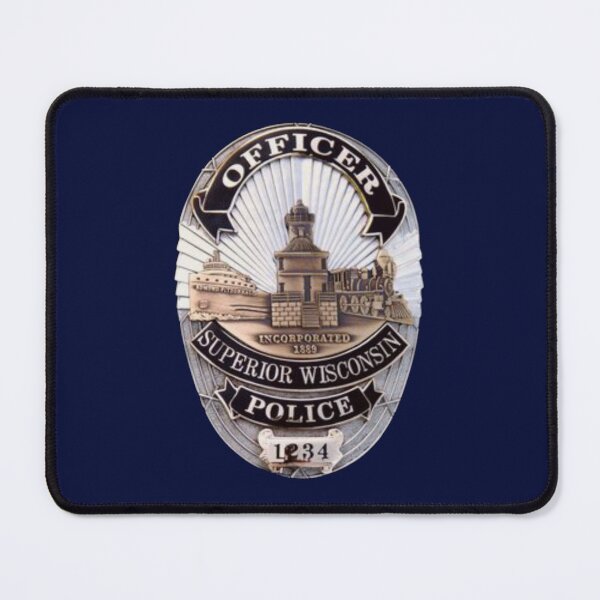 Item preview, Superior Wisconsin Police Badge designed and sold by Lawrence Baird.