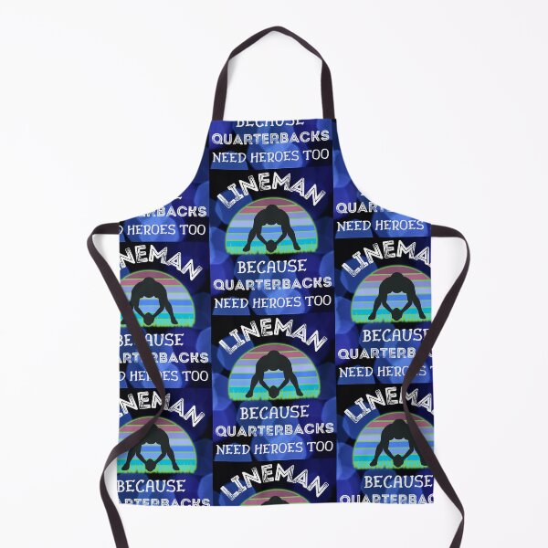 Item preview, Lineman Because Quarterbacks Need Heroes Too   designed and sold by WoodburyLake.