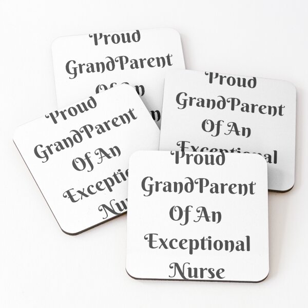 Item preview, Proud GrandParent Of An Exceptional Nurse Family Life Statement designed and sold by Craftynistia.