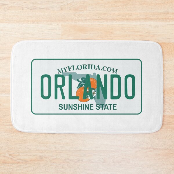 Item preview, Orlando, Florida License Plate designed and sold by Avery Brown Design.