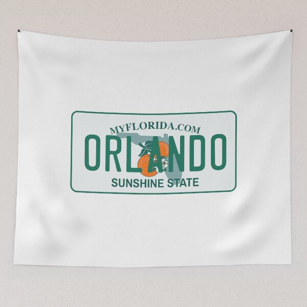 Item preview, Orlando, Florida License Plate designed and sold by Avery Brown Design.