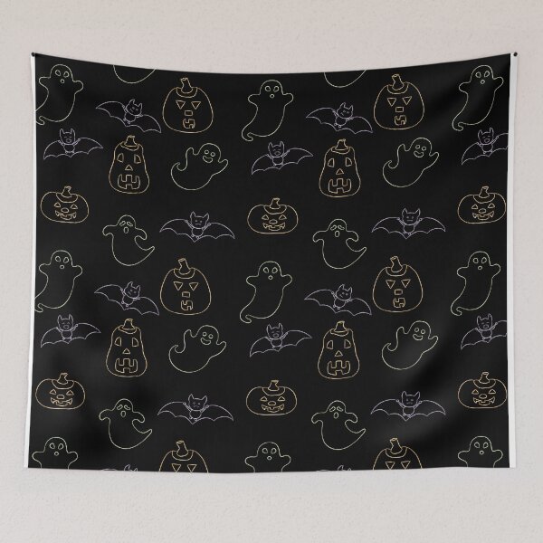 Item preview, Bright Halloween Pattern designed and sold by tryinart.