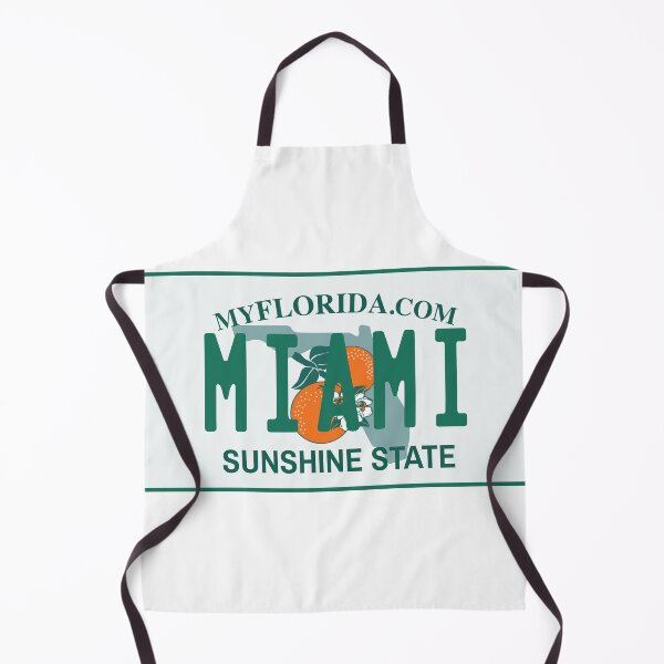 Item preview, Miami, Florida License Plate designed and sold by Avery Brown Design.