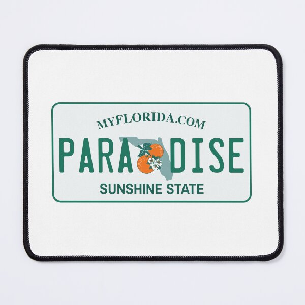 Item preview, Florida License Plate - Paradise designed and sold by Avery Brown Design.