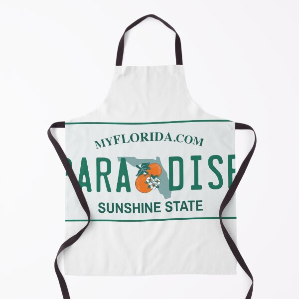 Artikelvorschau, Florida Nummernschild - Paradies entworfen und verkauft von Avery Brown Design.