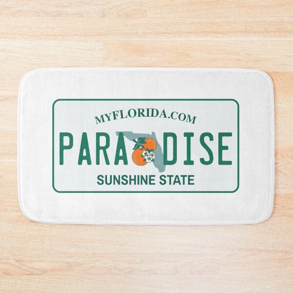 Item preview, Florida License Plate - Paradise designed and sold by Avery Brown Design.