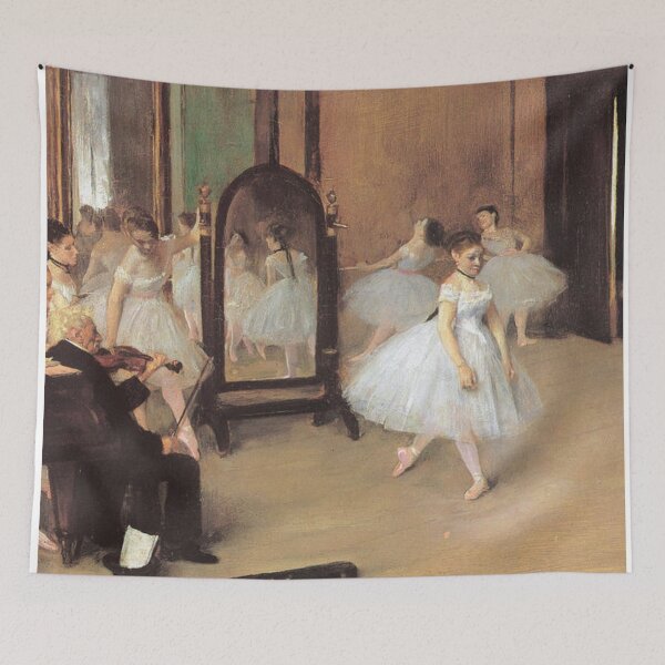 Item preview, Dance Class is a painting by Edgar Degas designed and sold by Bellathewilde.