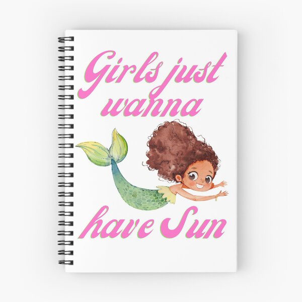 Item preview, Girls Just Want To Have Sun Brown Hair  designed and sold by Vibbin4Life33.