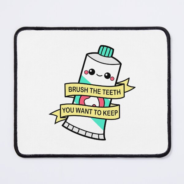 Item preview, Brush Your Teeth (Mint) designed and sold by eddsi.
