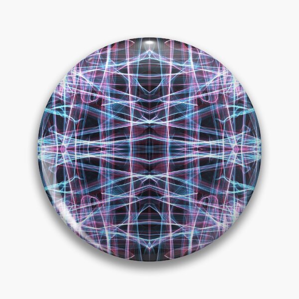 Item preview, Liquid Light Series #69 ~ Blue and Red Abstract Fractal Pattern designed and sold by Ascension Vibrations.