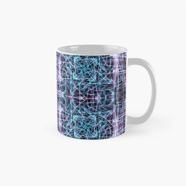 Item preview, Liquid Light Series #69 ~ Blue and Red Abstract Fractal Pattern designed and sold by Ascension Vibrations.