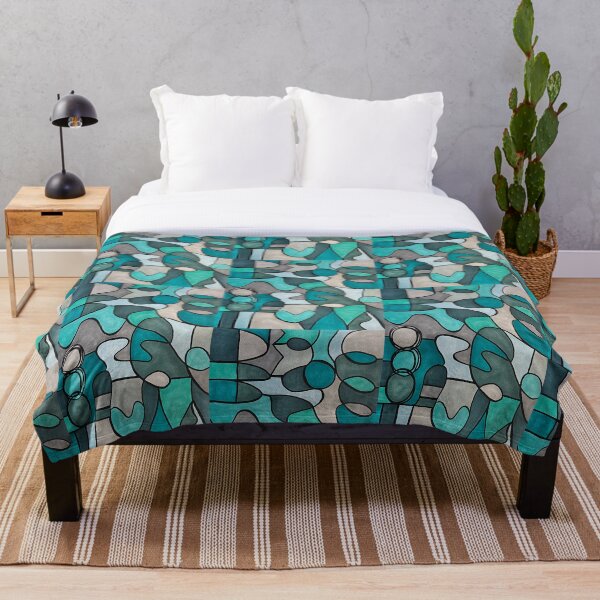 Item preview, Abstract in Teal designed and sold by MissiLDesigns.