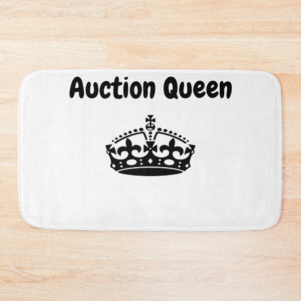Item preview, Auction Queen with Crown Funny Statement for Auction Queens Everywhere. designed and sold by Craftynistia.