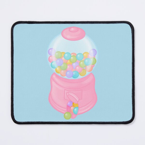 Item preview, cute pink gumball machine designed and sold by prismatic paper co.