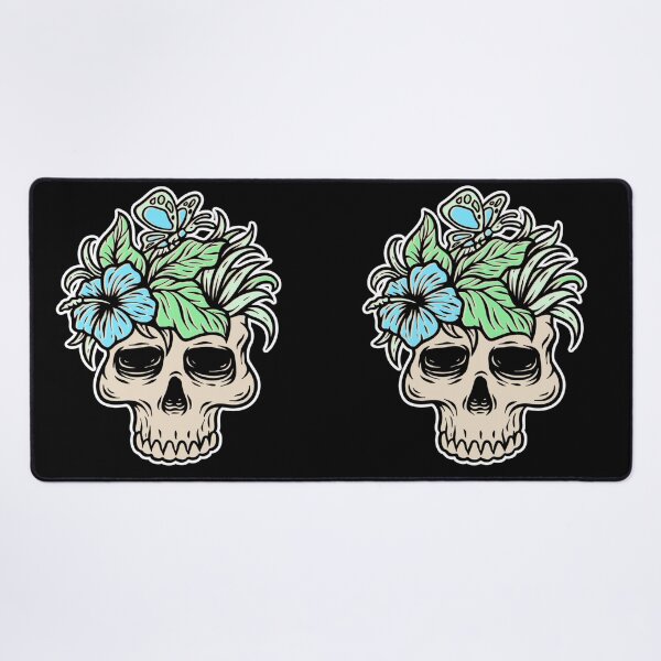 Item preview, Floral Skull | Halloweentee | Plants Make Me Feel Alive designed and sold by Design-Maniya.