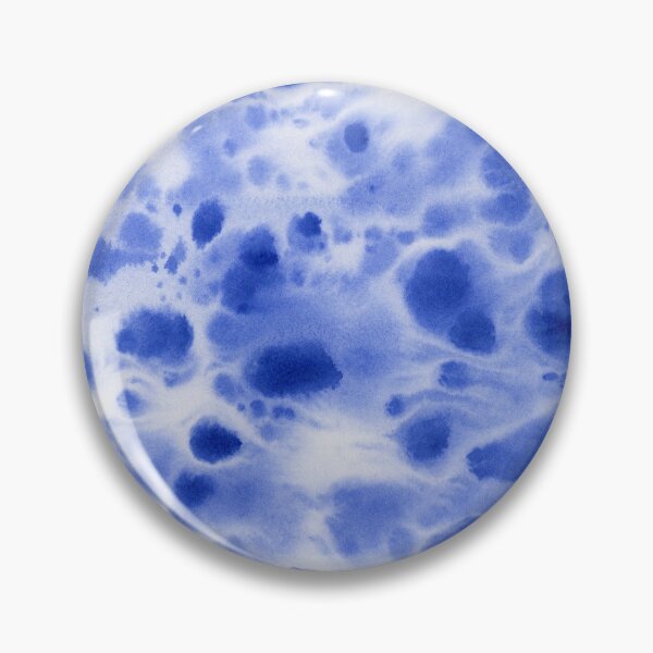 Item preview, Blue travertine (circle) designed and sold by FJBourne.