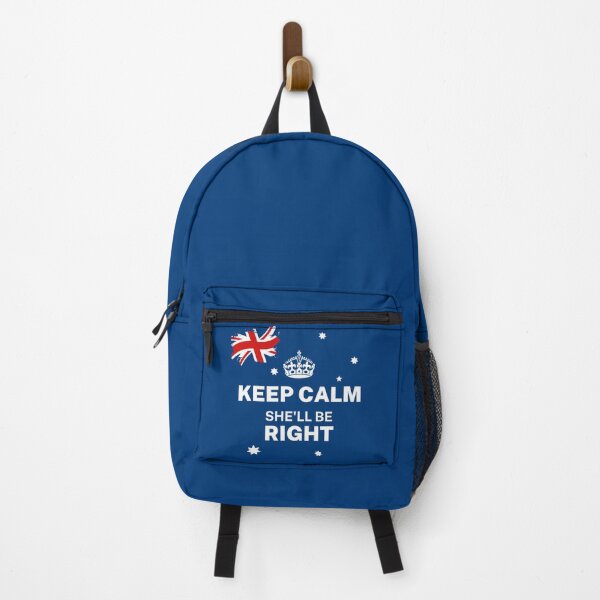 Item preview, Keep Calm She’ll Be Right | Australian Flag | Mental Health | Aussie Slang designed and sold by Aussies-R-Us.