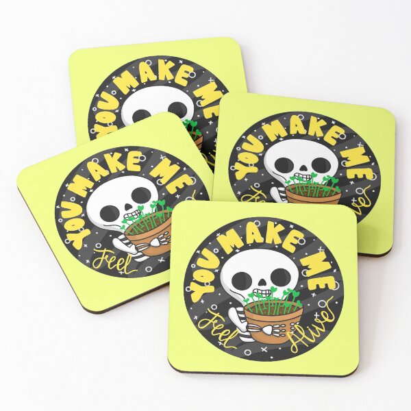 Item preview, You Make Me Feel Alive Skeleton Gardener designed and sold by SofiaSava01.