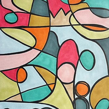 Artwork thumbnail, Abstract Multi by MissiLDesigns