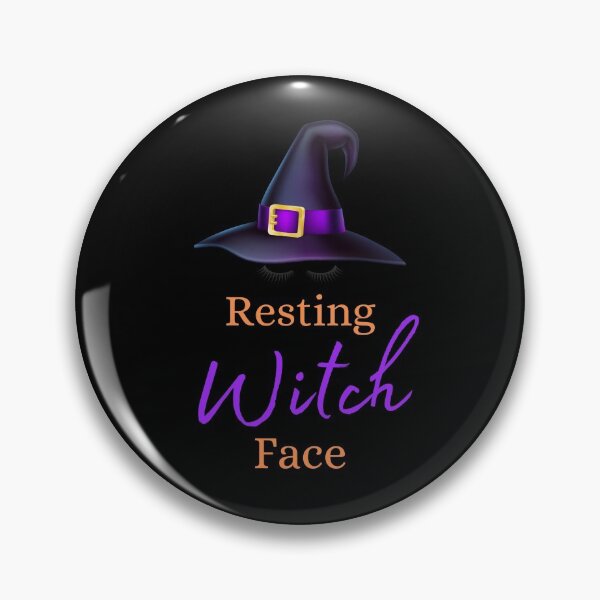 Item preview, It’s Never Too Early For Halloween, Resting Witch Face designed and sold by MamaSweetea.