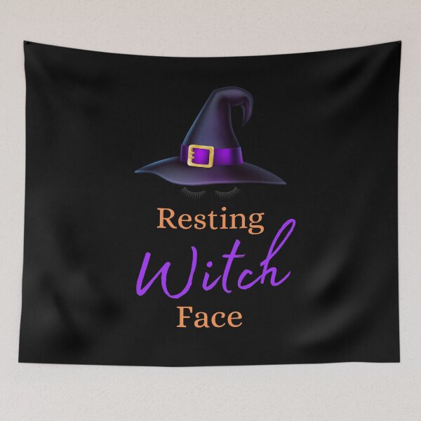 Item preview, It’s Never Too Early For Halloween, Resting Witch Face designed and sold by MamaSweetea.