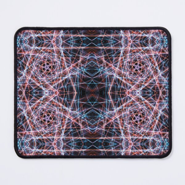 Item preview, Liquid Light Series #70 ~ Orange and Blue Abstract Fractal Pattern designed and sold by Ascension Vibrations.