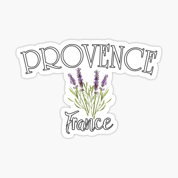 PROVENCE FRANCE avec Lavender Sticker