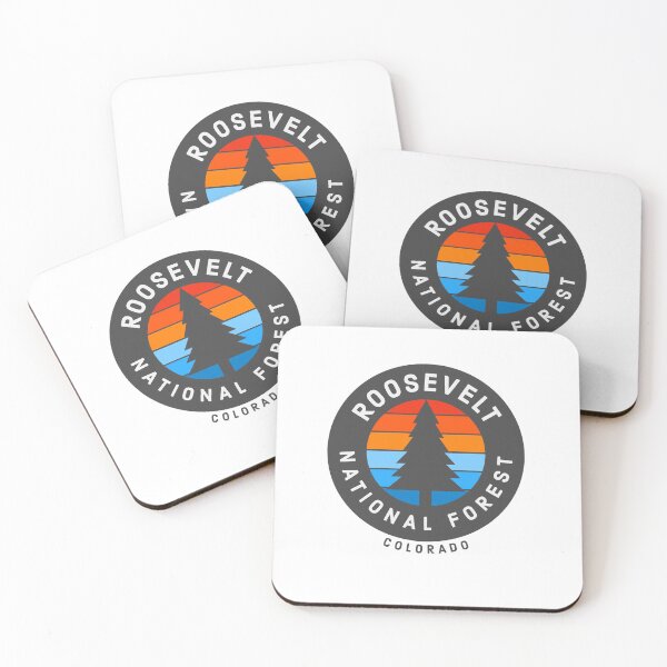 Item preview, Roosevelt National Forest Colorado Vintage Retro Forest Hiking, Climbing Fishing Adventure designed and sold by tmartinezta.