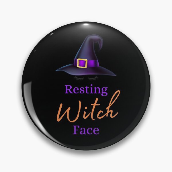 Item preview, It’s Never Too Early For Halloween, Resting Witch Face designed and sold by MamaSweetea.