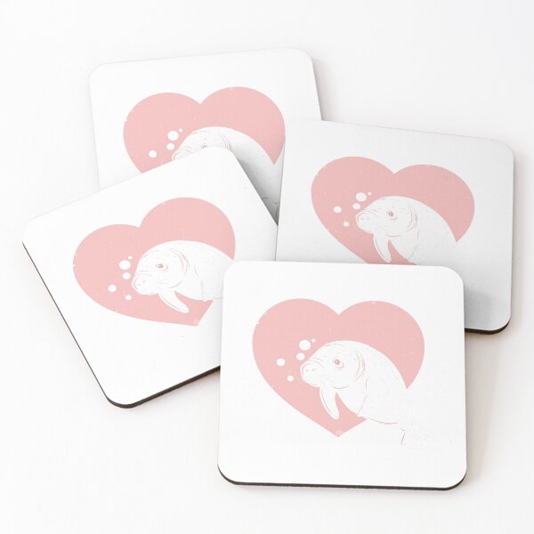 Item preview, Just a girl who loves manatees (Pink) designed and sold by Q3Designs.