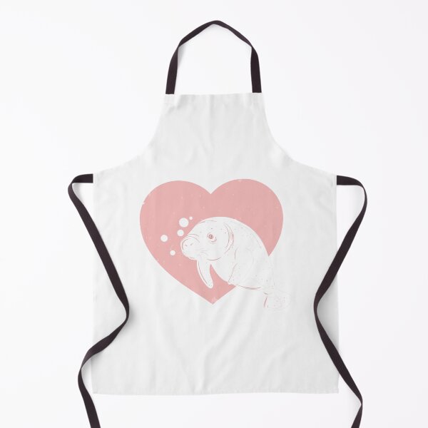 Item preview, Just a girl who loves manatees (Pink) designed and sold by Q3Designs.