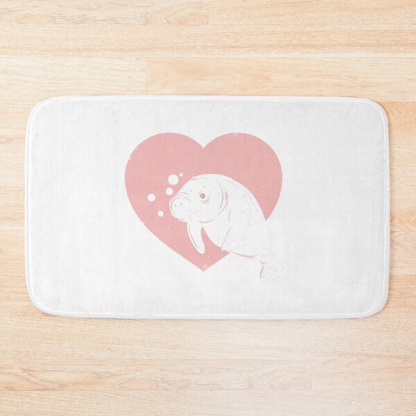 Item preview, Just a girl who loves manatees (Pink) designed and sold by Q3Designs.