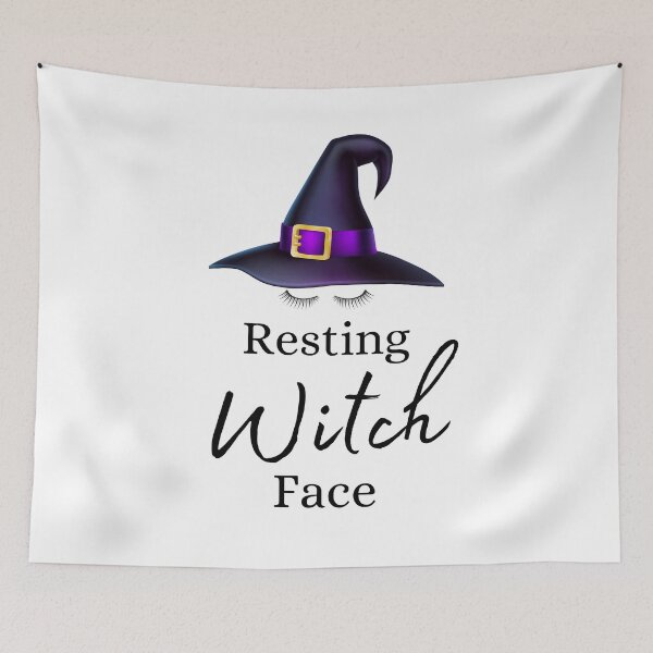 Item preview, It’s Never Too Early For Halloween, Resting Witch Face designed and sold by MamaSweetea.