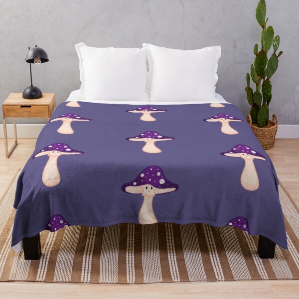 Item preview, Purple Amanita Muscaria Mushroom designed and sold by KaitLouise.