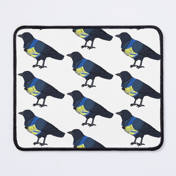 Item preview, Blue Vancouver Train Station Crow designed and sold by Orcanadian.