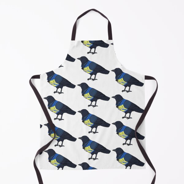 Item preview, Blue Vancouver Train Station Crow designed and sold by Orcanadian.