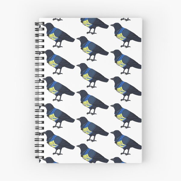 Item preview, Blue Vancouver Train Station Crow designed and sold by Orcanadian.