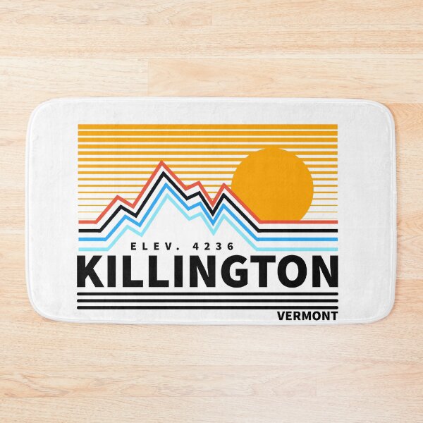 Item preview, Killington Vermont Vintage Retro Hiking, Climbing Adventure Skiing Mountain designed and sold by tmartinezta.