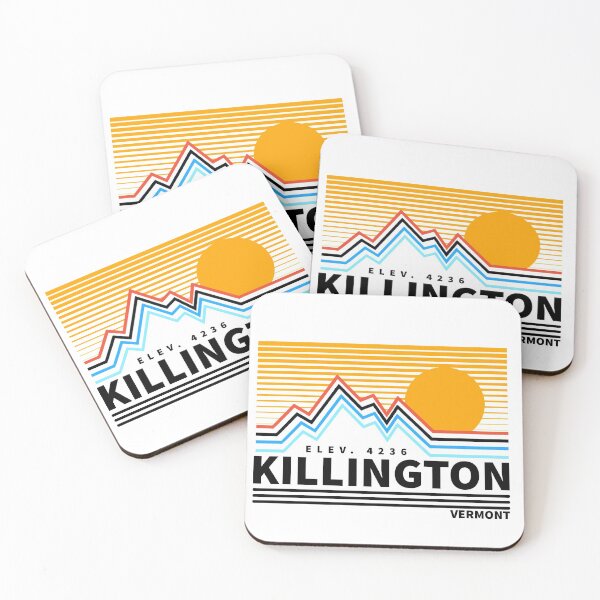 Item preview, Killington Vermont Vintage Retro Hiking, Climbing Adventure Skiing Mountain designed and sold by tmartinezta.